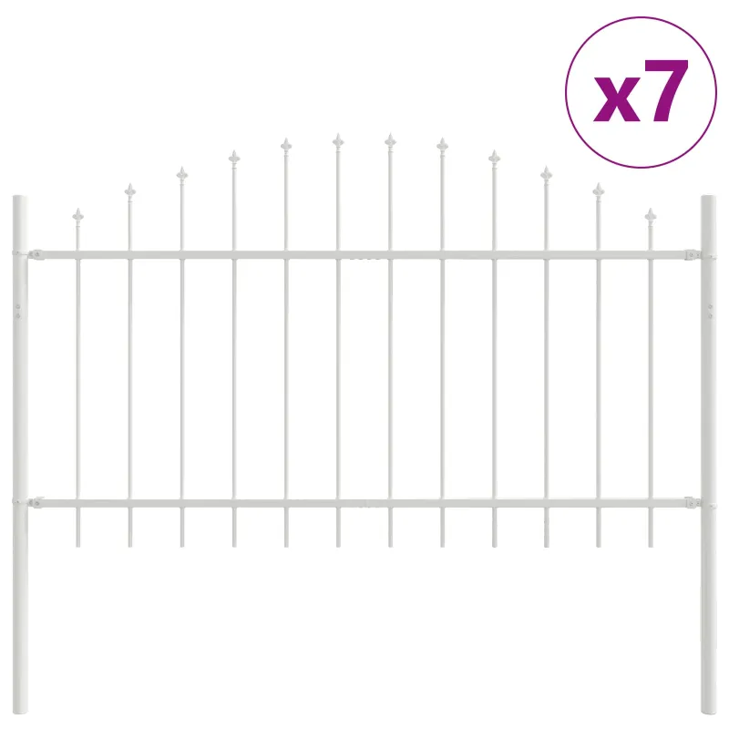 Sodo tvora 7 pcs Balta 170 x 140 cm