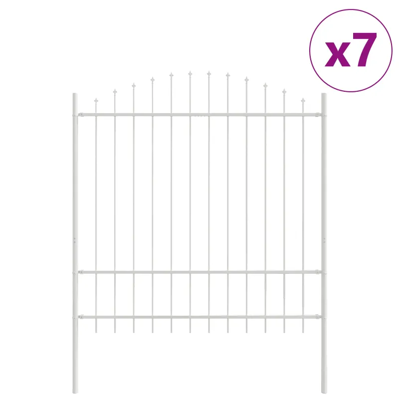 Sodo tvora 7 pcs Balta 170 x 215 cm