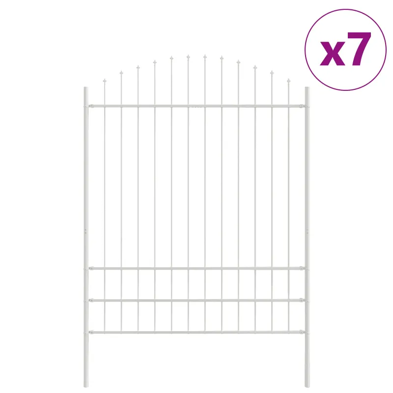 Sodo tvora 7 pcs Balta 170 x 225 cm