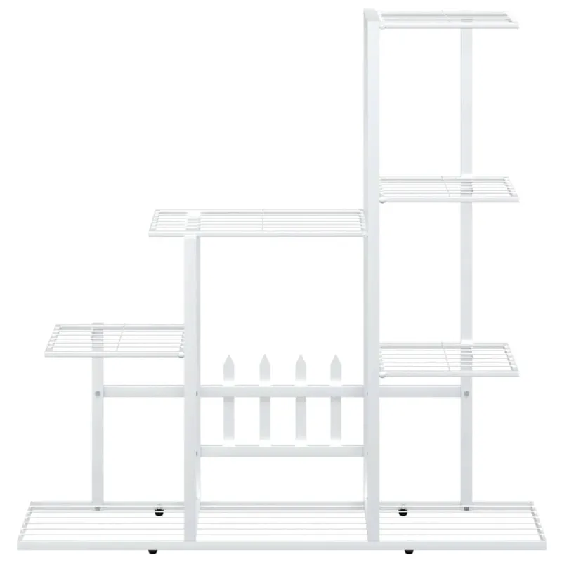 Stovas augalams, baltos spalvos, 94,5x25x88cm, metalas