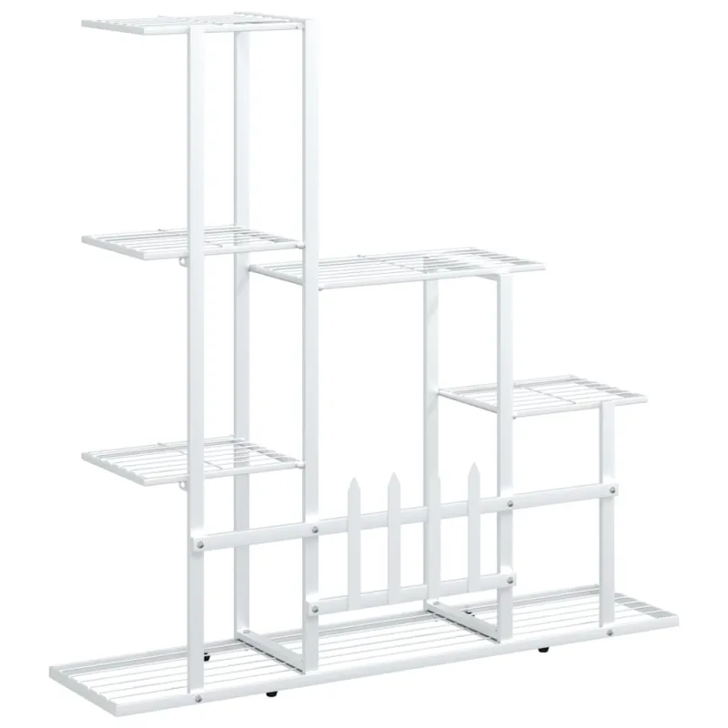 Stovas augalams, baltos spalvos, 94,5x25x88cm, metalas