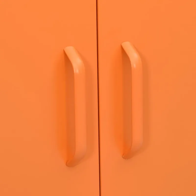 Sandėliavimo spintelė, oranžinė, 80x35x101,5cm, plienas