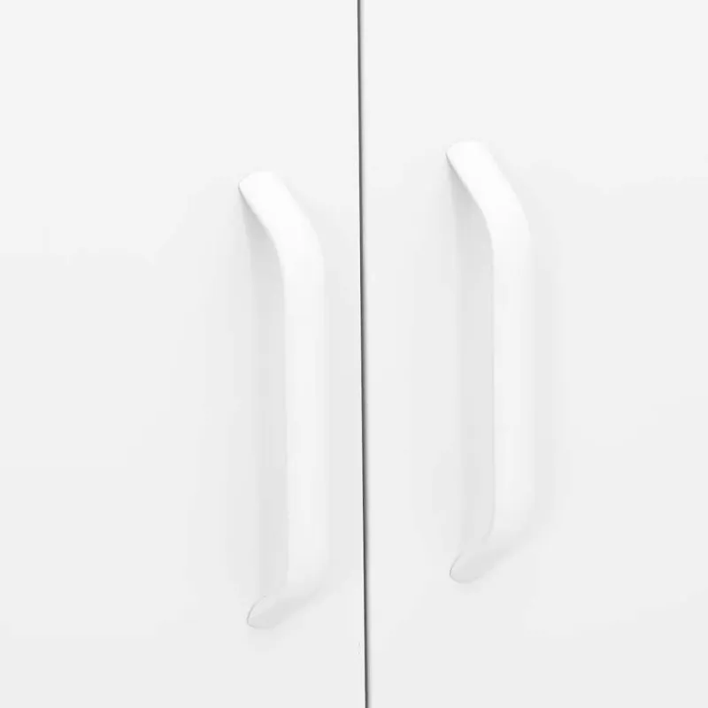 Sandėliavimo spintelė, baltos spalvos, 80x35x101,5cm, plienas