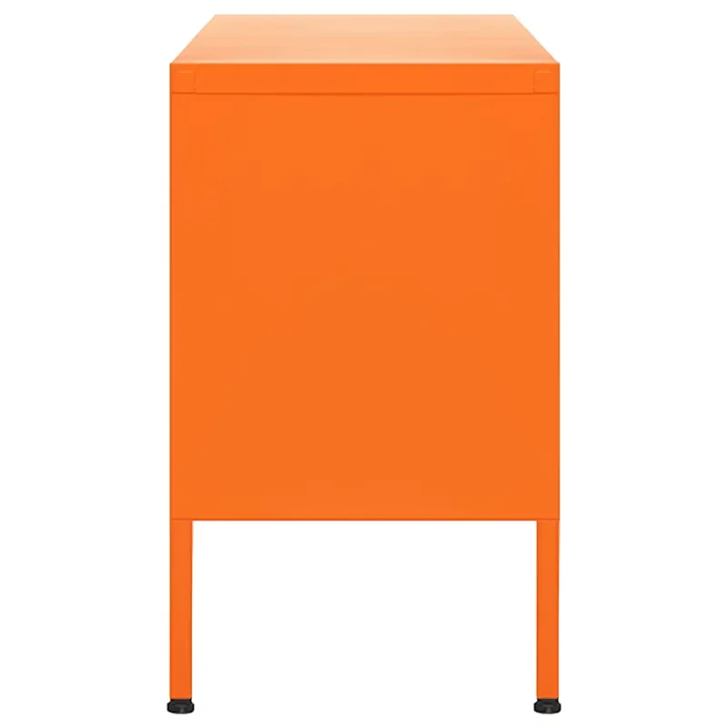 Televizoriaus spintelė, oranžinė, 105x35x50cm, plienas