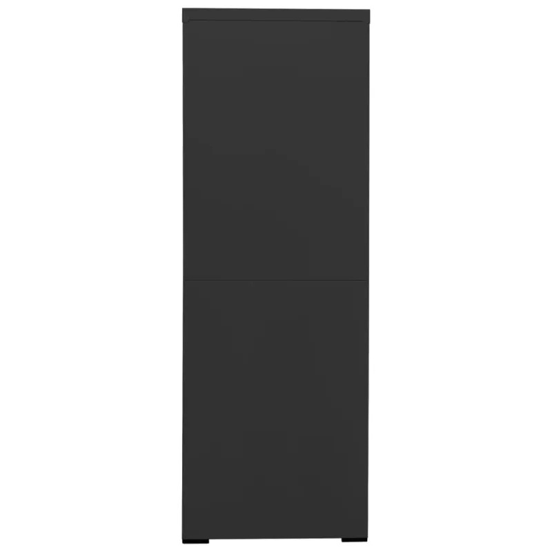 Spintelė dokumentams, antracito spalvos, 90x46x134cm, plienas