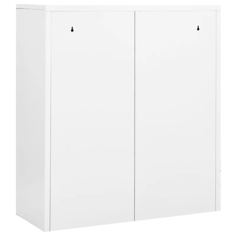 Biuro spintelė, baltos spalvos, 90x40x102cm, plienas