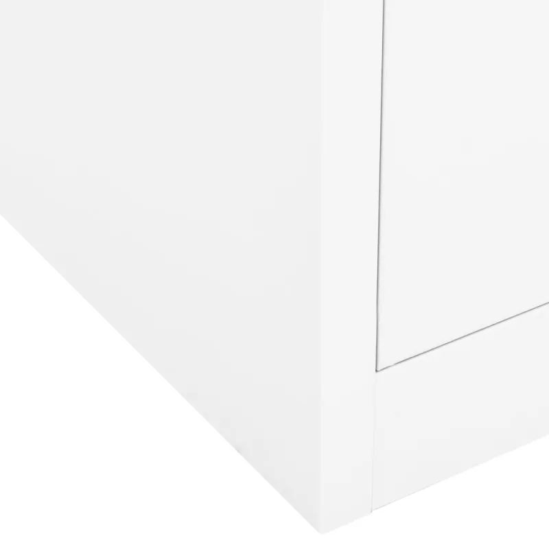 Biuro spintelė, baltos spalvos, 90x40x102cm, plienas