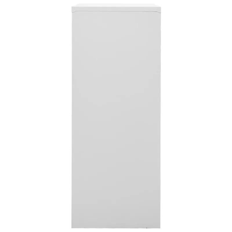 Biuro spintelė, šviesiai pilkos spalvos, 90x40x102cm, plienas