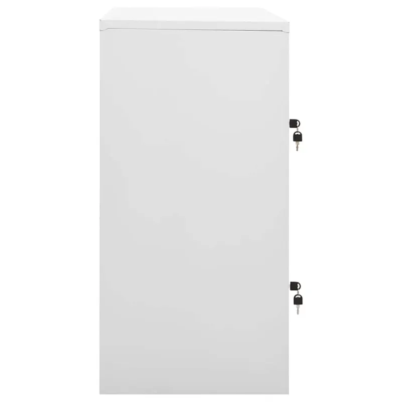 Persirengimo spintelė, pilka ir mėlyna, 90x45x92,5cm, plienas