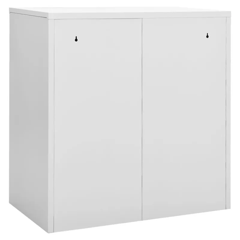 Persirengimo spintelė, pilka ir mėlyna, 90x45x92,5cm, plienas