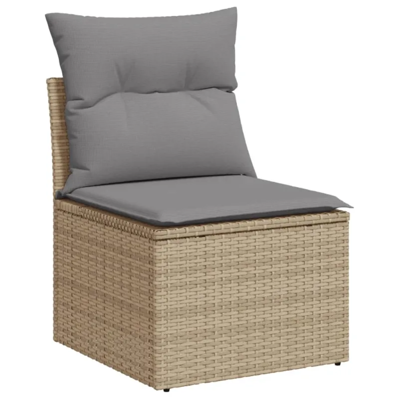 Sodo komplekti, 9 osaa, pehmusteet, hiekka, polyrataska