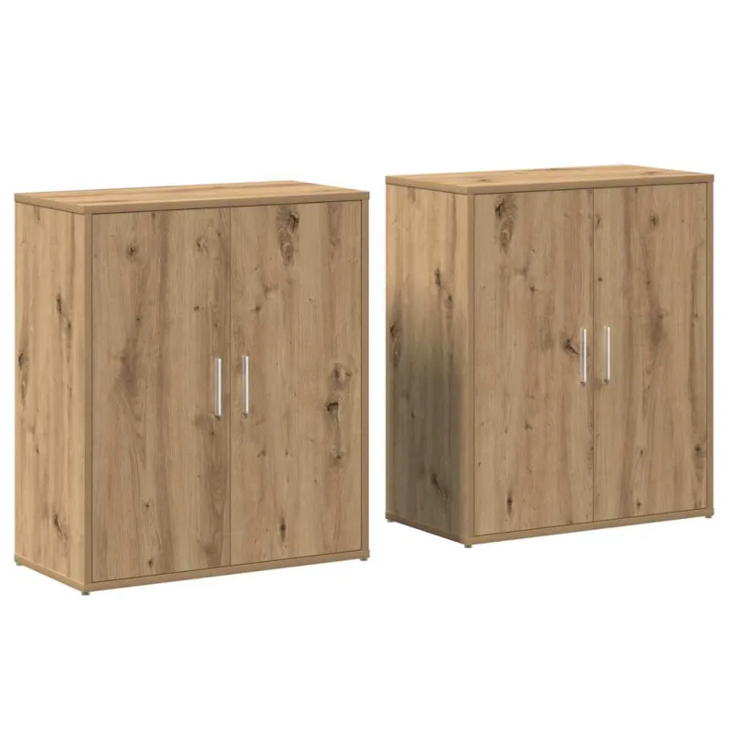 Kabalas 2 pcs Amatininkų ąžuolas 60 x 31 x 70 cm