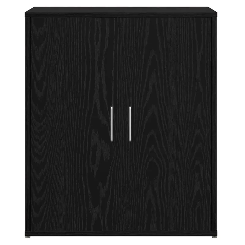 Kabalas 2 pcs Juodas ąžuolas 60 x 31 x 70 cm Apdirbta mediena