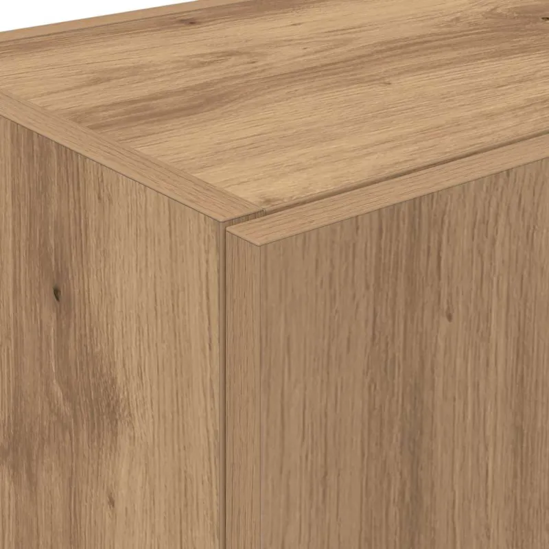 Virtuvės bufetai 2 pcs Amatininkų ąžuolas 60 x 50 x 180 cm