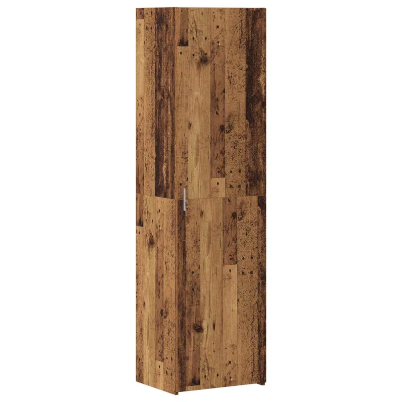 Aukštas spintelė 2 pcs Senas medis 50 x 42,5 x 185 cm