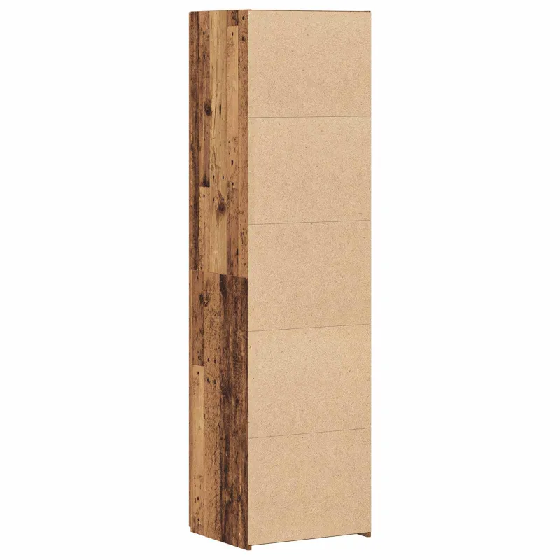 Aukštas spintelė 2 pcs Senas medis 50 x 42,5 x 185 cm
