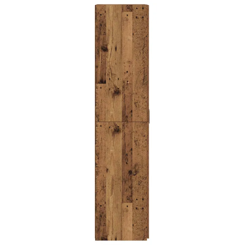 Aukštas spintelė 2 pcs Senas medis 70 x 42,5 x 185 cm