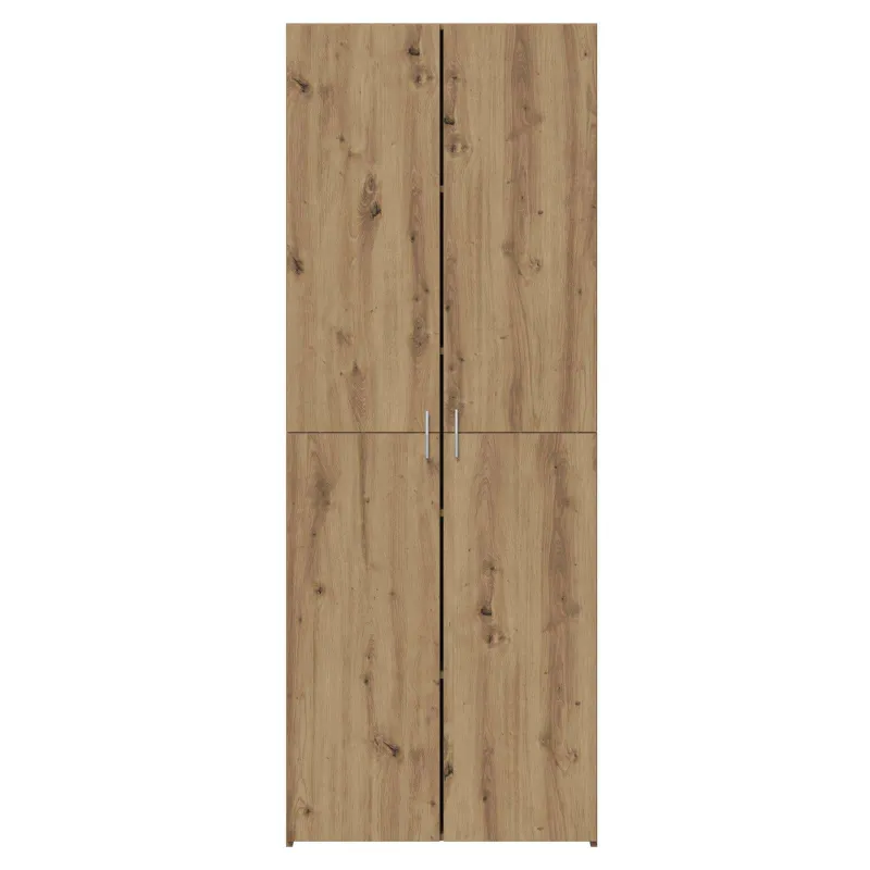 Aukštas spintelė 2 pcs Amatininkų ąžuolas 70 x 42,5 x 185 cm