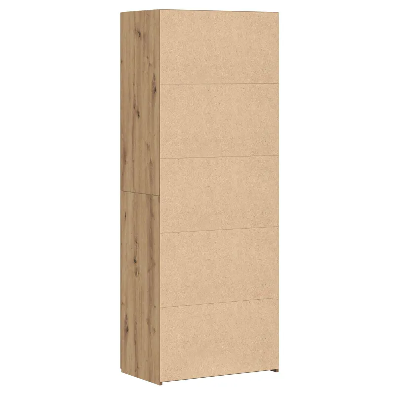 Aukštas spintelė 2 pcs Amatininkų ąžuolas 70 x 42,5 x 185 cm