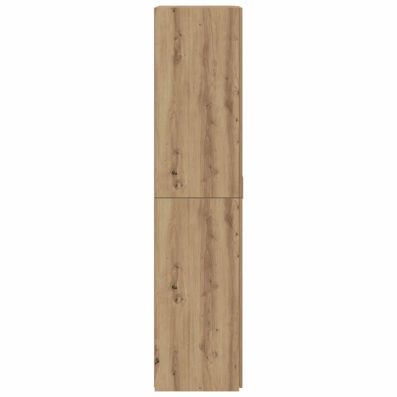 Aukštas spintelė 2 pcs Amatininkų ąžuolas 80 x 42 x 185 cm