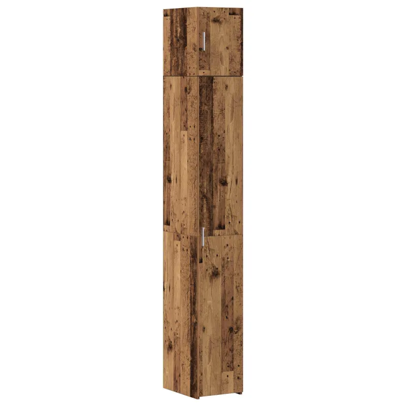 Oppbevaringsskap 2 pcs Sendintos medienos 30 x 42,5 x 225 cm