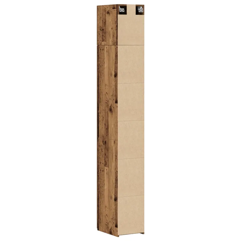 Oppbevaringsskap 2 pcs Sendintos medienos 30 x 42,5 x 225 cm