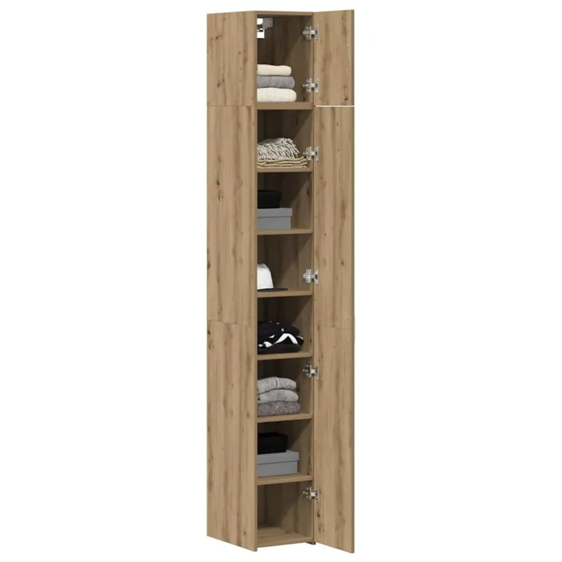 Oppbevaringsskap 2 pcs Artisano ąžuolo 30 x 42,5 x 225 cm