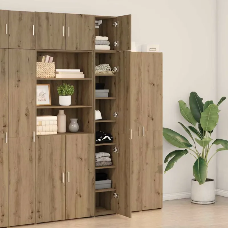 Oppbevaringsskap 2 pcs Artisano ąžuolo 30 x 42,5 x 225 cm