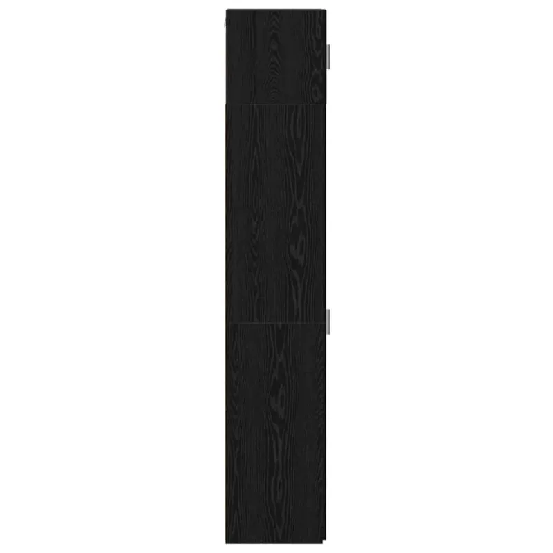 Oppbevaringsskap 2 pcs Juodojo ąžuolo 30 x 42,5 x 225 cm