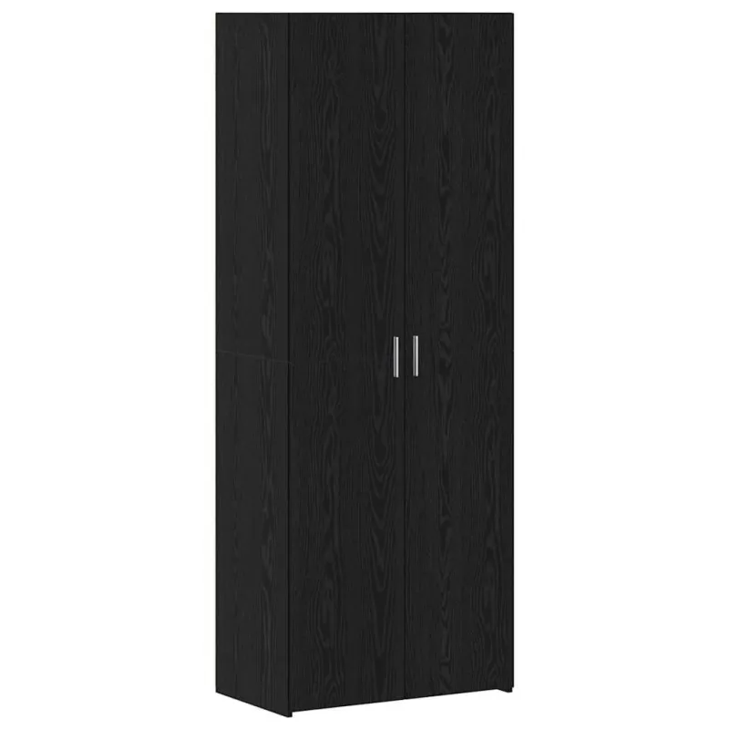 Oppbevaringsskap 3 pcs Juodas ąžuolas