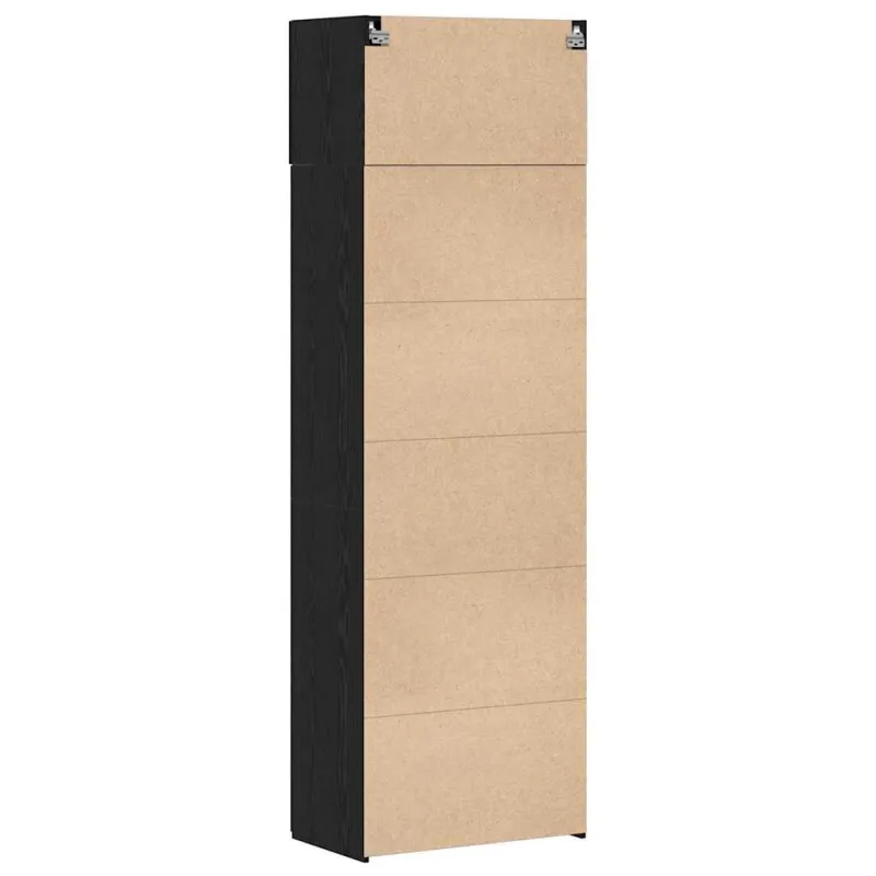 Oppbevaringsskap 3 pcs Juodas ąžuolas