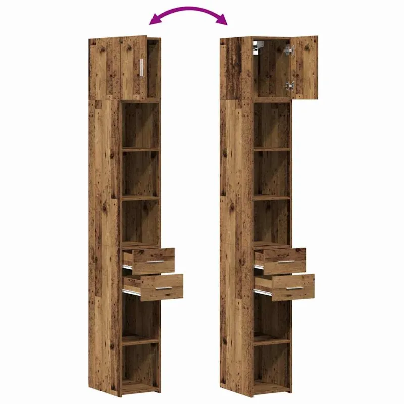 Oppbevaringsskap 2 pcs Senas medis 30 x 42,5 x 225 cm