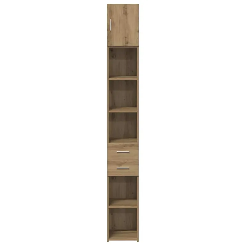 Oppbevaringsskap 2 pcs Amatininkų ąžuolas 30 x 42,5 x 225 cm
