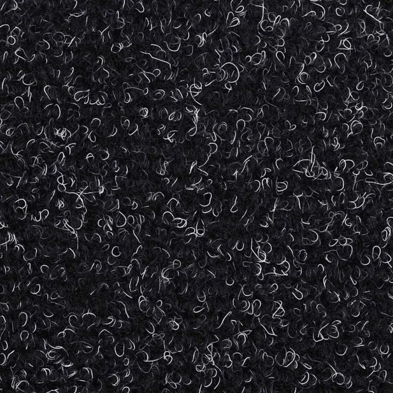 Laiptų kilimėliai, lipnūs, 30 vnt., juodi, pusapvaliai, dideli, 65x21x4 cm