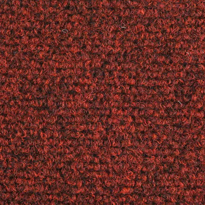 Laiptų kilimėliai, lipnūs, 30 vnt., 65x21x4 cm, bordo raudoni, pusapvaliai, dideli