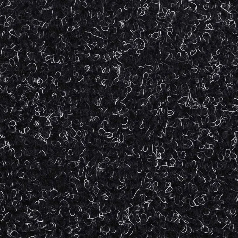 Laiptų kilimėliai, lipnūs, 30 vnt., juodi, pusapvaliai, 56x17x3 cm