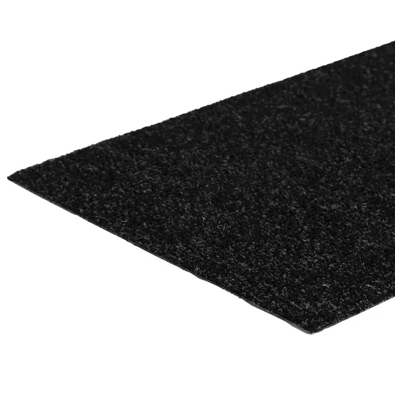 Laiptų kilimėliai, lipnūs, 30 vnt., juodi, stačiakampiai, 60 x 25 cm, lipnūs