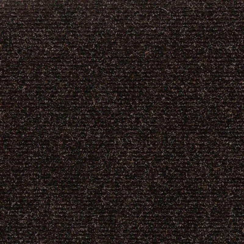 Laiptų kilimėliai, lipnūs, 30 vnt., 60x25 cm, tamsiai rudi, stačiakampiai