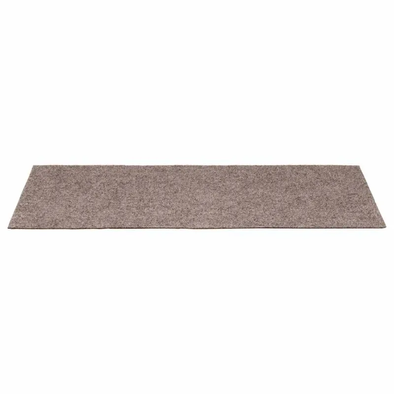 Laiptų kilimėliai, lipnūs, 30 vnt., 60x25 cm, smėlio spalvos, stačiakampiai