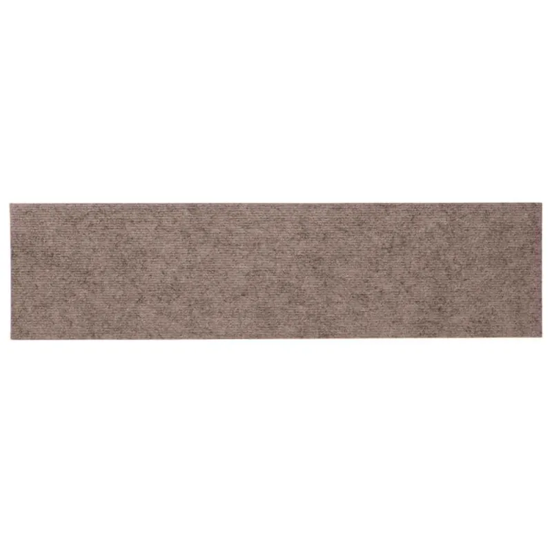 Laiptų kilimėliai, lipnūs, 30 vnt., 76x20 cm, šviesiai rudi, stačiakampiai