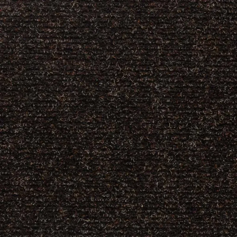 Laiptų kilimėliai, lipnūs, 30 vnt., 76x20 cm, tamsiai rudi, stačiakampiai