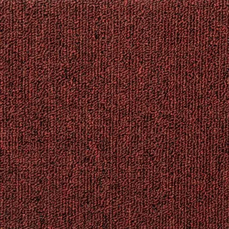 Laiptų kilimėliai, 30 vnt., 65x21x4 cm, bordo spalvos, stačiakampiai kraštai
