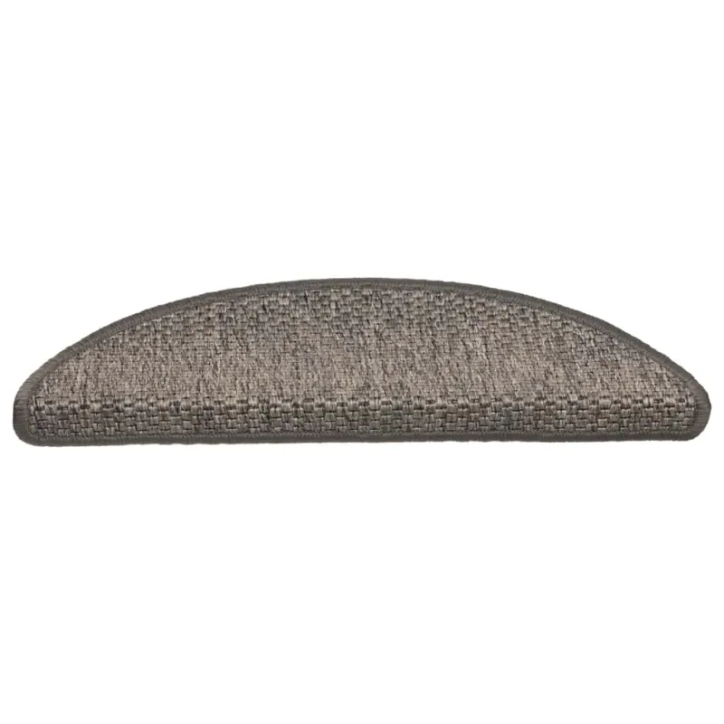 Lipnūs laiptų kilimėliai, 30vnt., pilki ir smėlio sp., 56x17x3cm