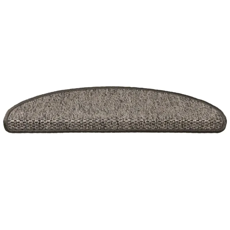 Lipnūs laiptų kilimėliai, 30vnt., pilki ir smėlio sp., 65x21x4cm