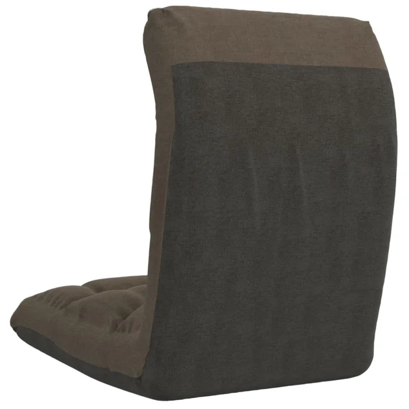 Sulankstomas čiužinukas-kėdė, taupe spalvos, audinys