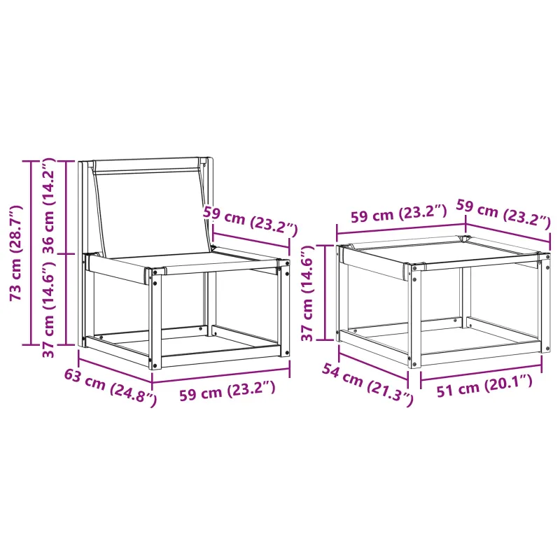 Lauko sofos komplektas su pagalve 6 pcs Natūralus ir grietinėlė