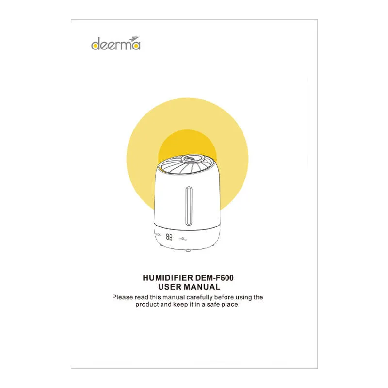 Ultrasonic humidifier Deerma F600 universal
