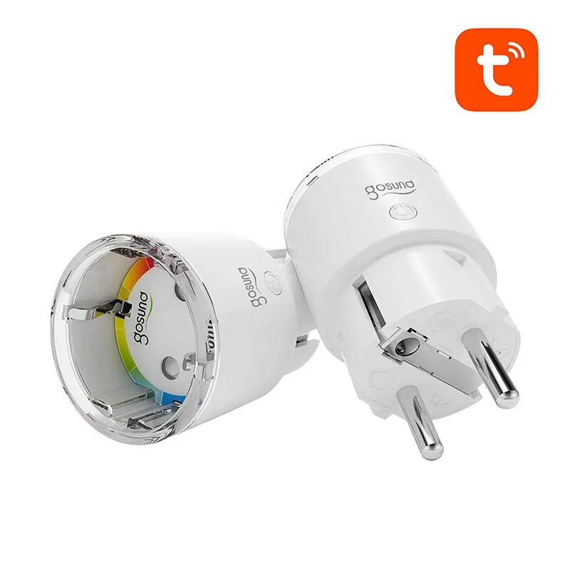 Gosund EP2 WiFi smart socket, 2 pieces (two-pack) 10A Tuya universal