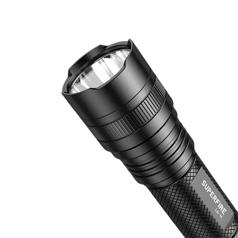 Superfire L6-H flashlight, 900 lm, 15W, USB-C, 5 modes universal