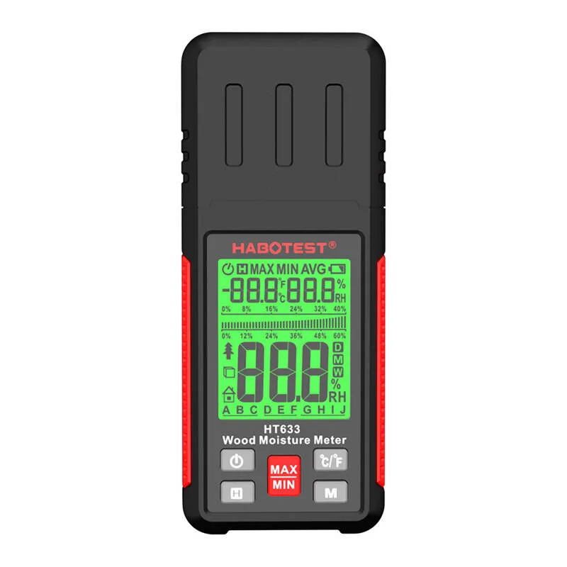 Wood Moisture Meter Habotest HT633 universal